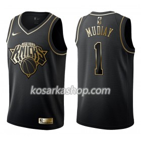 Dres New York Knicks Emmanuel Mudiay 1 Nike Crna Golden Edition Swingman